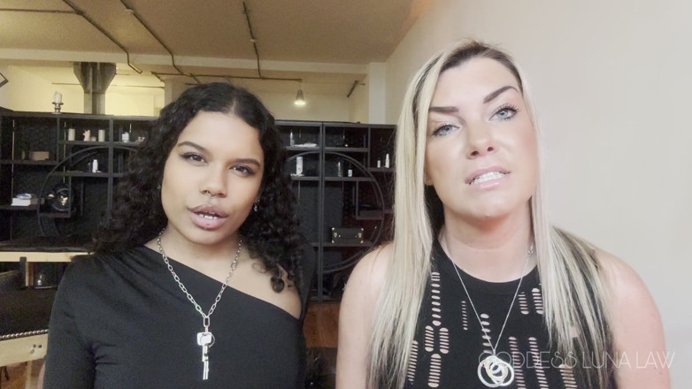 Goddess Luna Law: กับดักสุดเพอร์เฟ็คต์: สอนชักว่าวทําลาย - Goddess Luna Law และ Miss Amy