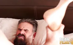 BEARFILMS - Young Adam Jones fucks daddy bear Alfer Cuero