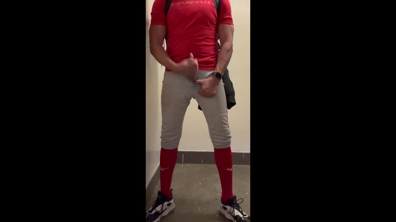 JockDad87: Baseball Dilf Jockdad87 Opuszcza Jego W Prędkości