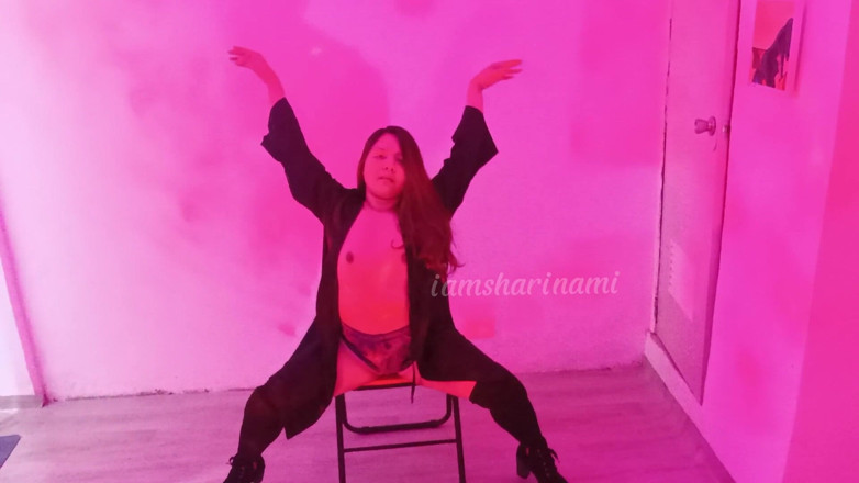 AsianSharinami: I am just dancing but I end up squirting