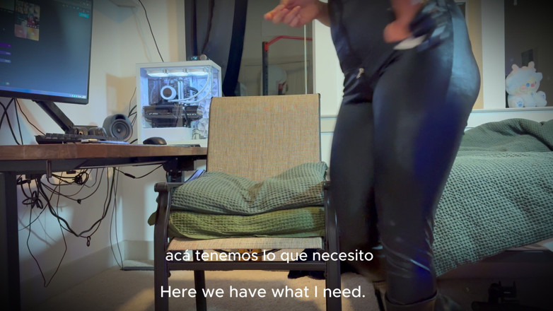 Seiko Osabe: Halloween latex joi femdom botas truque ou tratar en esp