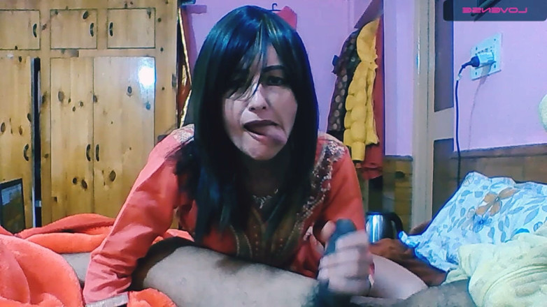 Bolly Karma: She makes a guy a Blowjob and enjoys before sex