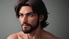 Erotic Man: Cowok cgi 3d ganteng ini dientot habis-habisan sama cowok berotot
