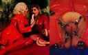 Arya Grander: Fitta knulla och ballongfetisch, Foodsplosh. Kinky MILFs har pervers sex!...