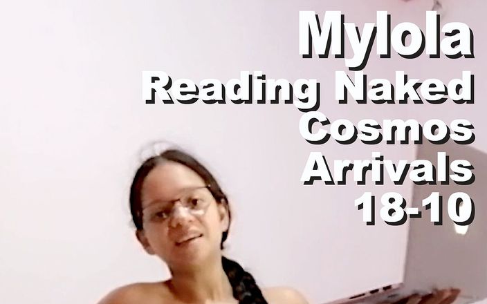 Cosmos naked readers: Mylola leest naakt De Cosmos Aankomsten PXPC11810