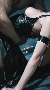 Black Leather, Green Hair, and the Kind of Night Where Shadows Fall in Love.