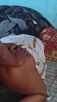 El cuñado la dejó mientras descansaba