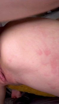 Submissive Slave Anal Casting & Creampie