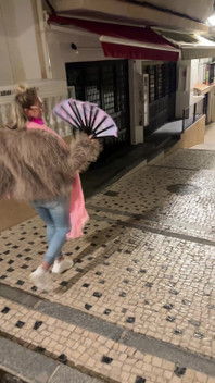 Bold MILF After the Party Showing off Her Curves