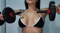 Angelmuscles: माइल पावर और नसों के साथ बाइसेप्स वर्कआउट