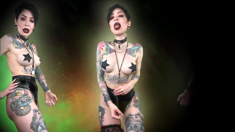 Baal Eldritch: 为你哥特式女神服务 - 古纳，古恩，万圣节，哥特，黑嘴唇