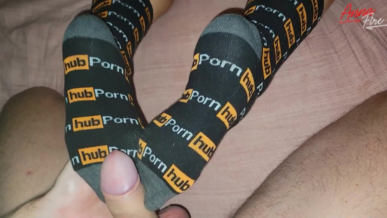Anna Fire: Fucking my stepson in branded socks