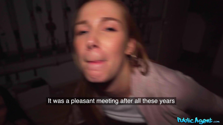 Public Agent: Public Agent - Lucky Agent in Basement Threesome with Alexis Crystal...