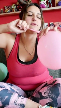 Ride and Deflate Beachball with Leggings - Bunny Looner