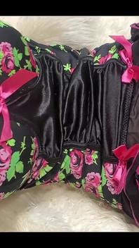 Paja Con Mi Muñeca Sexual Vestida En Lencería Sexy