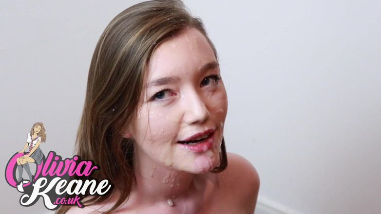 Olivia Keane: Lebih daripada 70 pancutan mani pada 18 tahun Olivia Keane!!