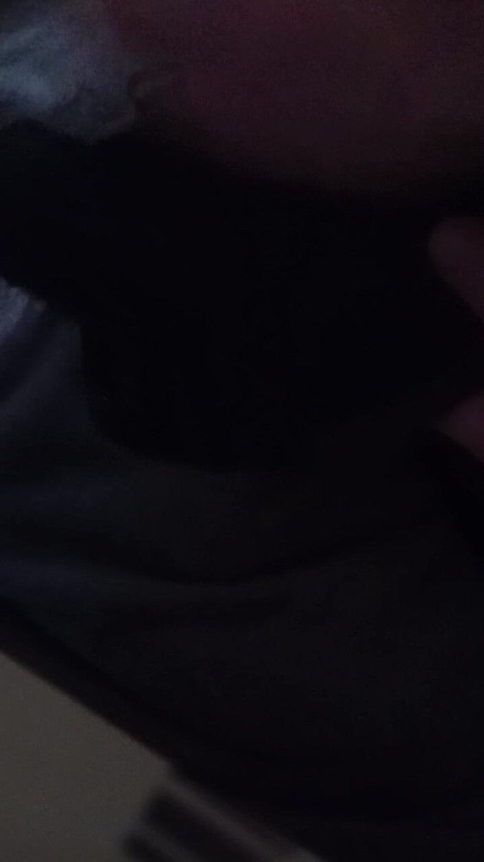 Cuminpanties22: Gruby spust strzał w My Friends Black Push up Stanik