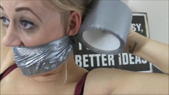 Selfgags classic: Carleyelle: 개그는 쪼이는 것을 의미합니다!
