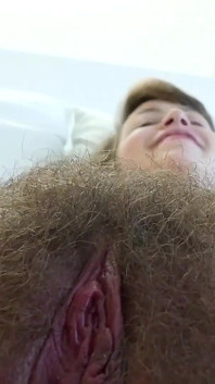 Extra Cute Hairy Girl Vintage Dildo