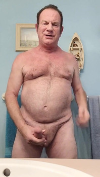 Papa is terug aan het klaarkomen