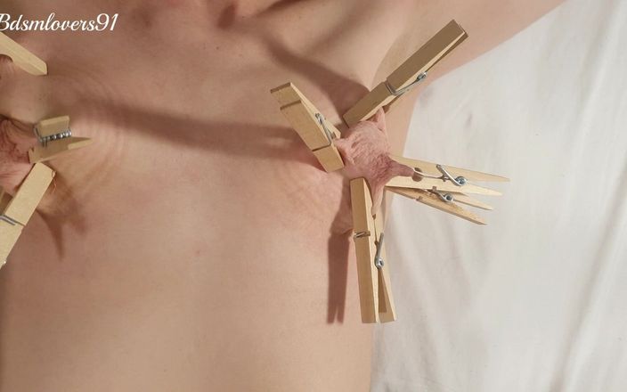 Bdsmlovers91: 쾌감 넘치는 BDSM 경험으로 괴롭히는 처진 젖탱이 복종