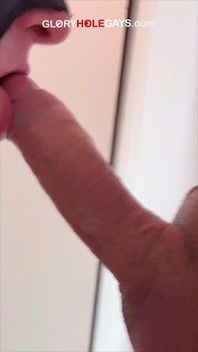 Straight and Curious - 8-shot Cum Explosion at the Gloryhole