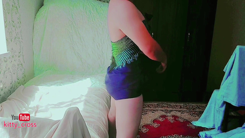 Kitty_Cross: ヌード:近所の人の前で踊るホットなレディーボーイニューハーフセクシーダンス