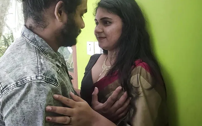 Vaigavarun45: Saree Romance Part 1 Long Lip Lock, Vaishnavy and Sharun Raj...