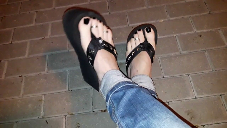 Heelex: Mega plataforma flip flops
