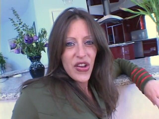 Anal seduction: Lusty MILF has anal creampie after wild fucking at home