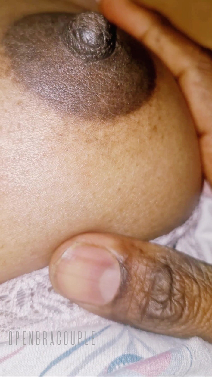 Openbra: My Black Nipples Playing My Stepson