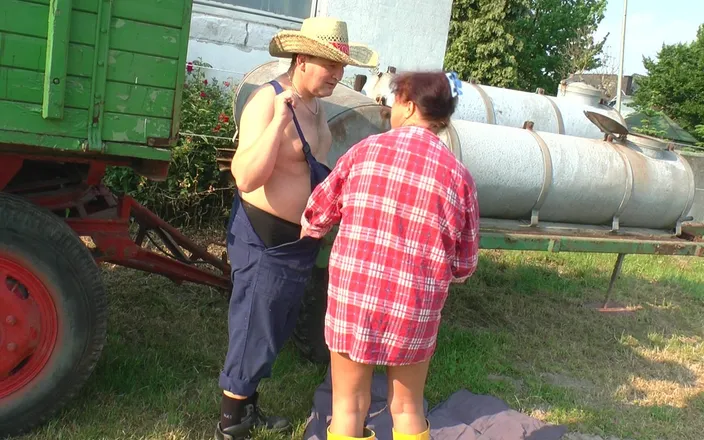 Erotic Club: Horny Slut in the Barn