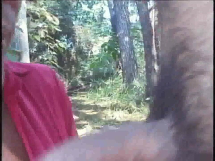 Shemale videos: Mature black shemale fucked by straight twink