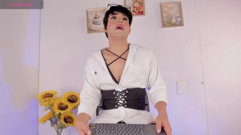 KenPrince: Cute Femboy Ken Masturbates and Bounces Fat Ass on Hard...