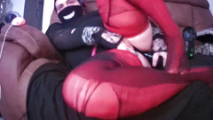 Zephyr cerberus: Intenzivní Sissygasm při jízdě vibrační dildo