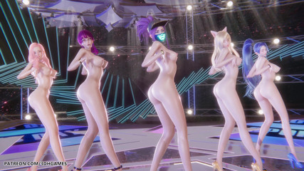 3D-Hentai Games: [mmd] geheim nummer - Who dis sexy naakte danscompetitie van legendes...