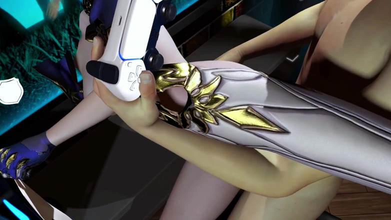 X Hentai: Красуня прийшла з телевізійного фільму - 3d анімація