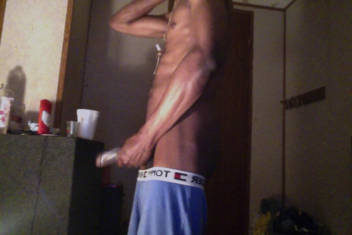 Slimthugganc: ビッグディックを撫でる