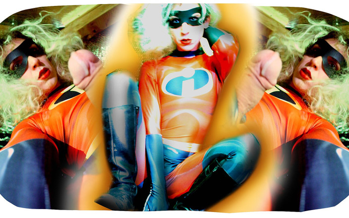 Prxcy Tgirl: 미스 인크레더블의 튼튼한 자지