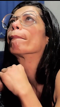 I Arrived Wearing Only an Overcoat, His Reaction Was Wild, He Came in My Mouth and I Swallowed It All