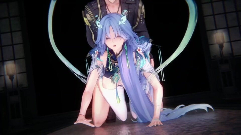 NSFWOtaku: Wurthering Waves - Qingxiao Passionate Sex - 3D Hentai Animations