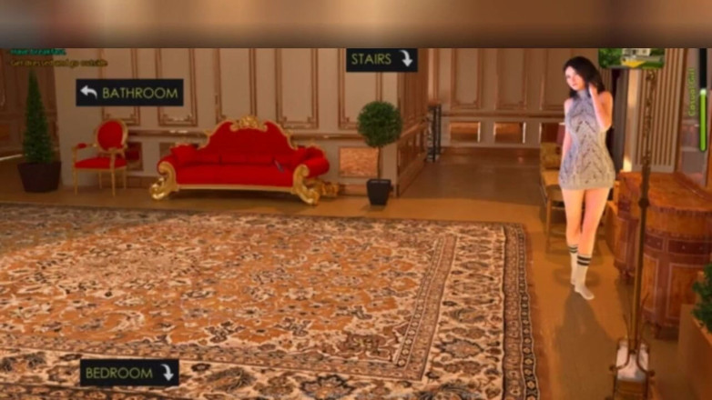 3DXXXTEEN2 Cartoon: Even the rich have to iron their dresses - 3D porn cartoon...