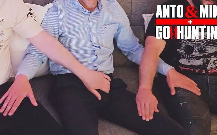 AntoGoesHunting: Seks threesome pertamaku sama broker (jonas) dan steven