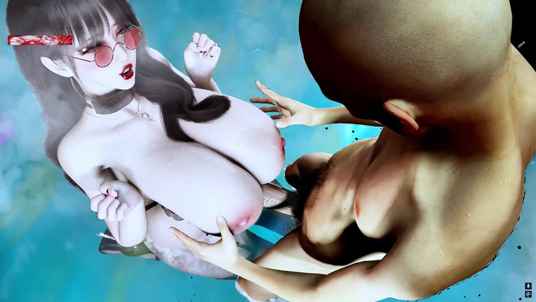 Soiyu Hentai: Pixel prästess med förbjuden charm - 3D -animation hentai