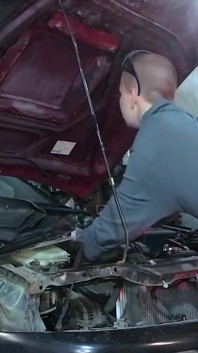 Sexy Mechanic Vilu Vidish Gets Pounded Toyota Ae101