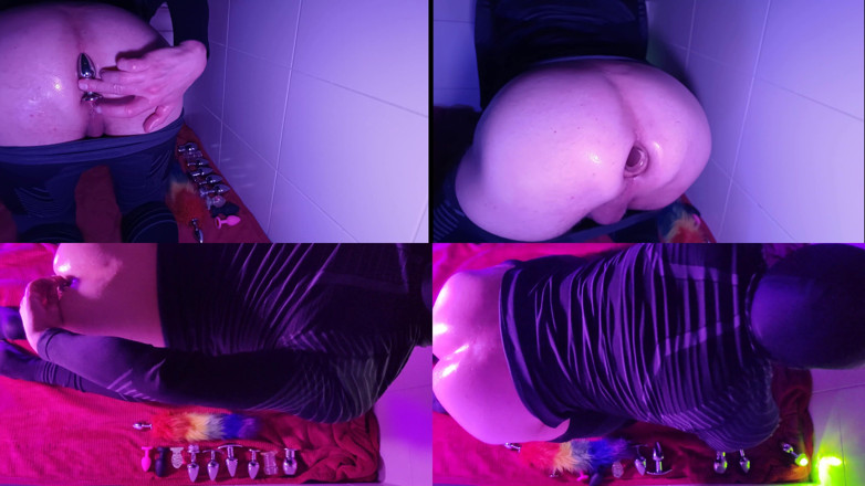 Donny Mellow: Raspando minha bunda e usando 11 plugs anal diferentes, incluindo os...