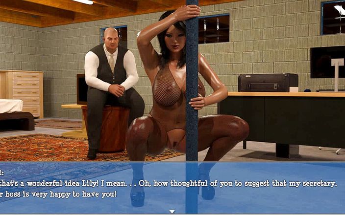 Dirty GamesXxX: Lily of the Valley: žena v domácnosti a špinavá striptérka