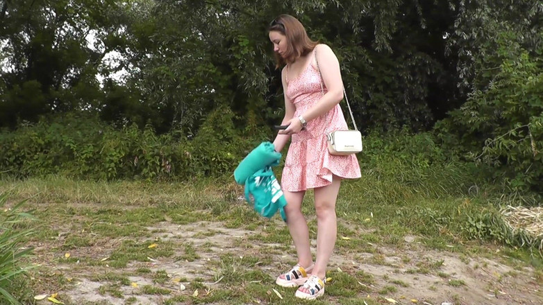 Assol: Solo Camping Without Panties