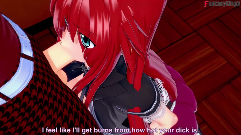 Fantasy king: Rias Gremory Sex v knihovně - Série Dxd Ntr Madness