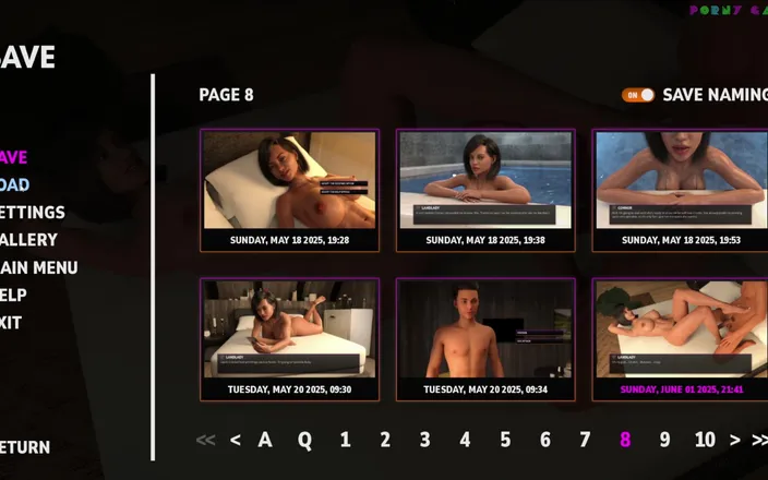 Porny Games: Midnight Paradise by Lewdlab - Hot Morning and Nice Day by...